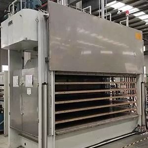 380V 50HZ Peralatan Honeycomb 300T Mesin Hot Press