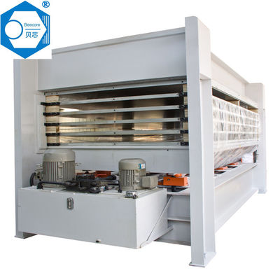 Komposisi Hot Pressing 100T Honeycomb Panel Mesin