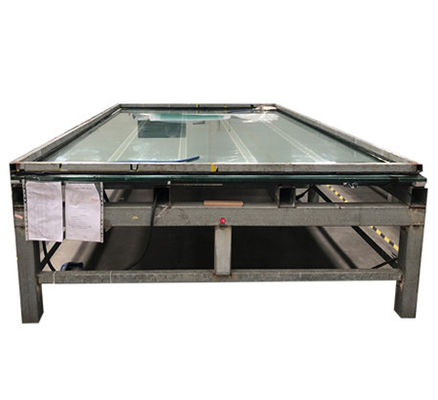 Vakuum Hot Pressed Glass Platform Honeycomb Panel Membuat Mesin