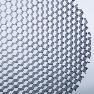 3003 5052 Anti Glare Honeycomb Louver 10mm 500mm