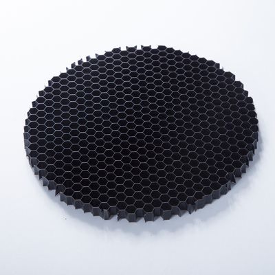 Bulat Hitam Aluminium Honey Comb Louver 2mm Panjang Sisi