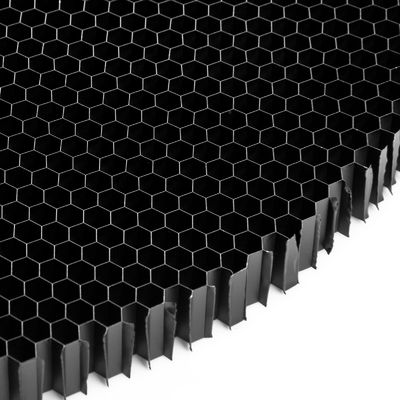 Bulat Hitam Aluminium Honey Comb Louver 2mm Panjang Sisi