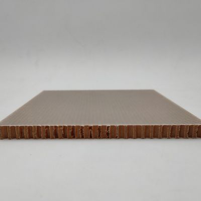 Permukaan Lembar Honeycomb Aramid Kekuatan Tinggi Bahan Serat Kaca Komposable