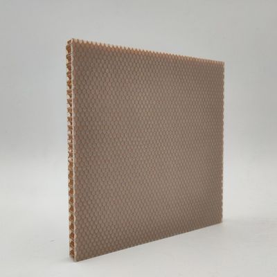 Permukaan Lembar Honeycomb Aramid Kekuatan Tinggi Bahan Serat Kaca Komposable