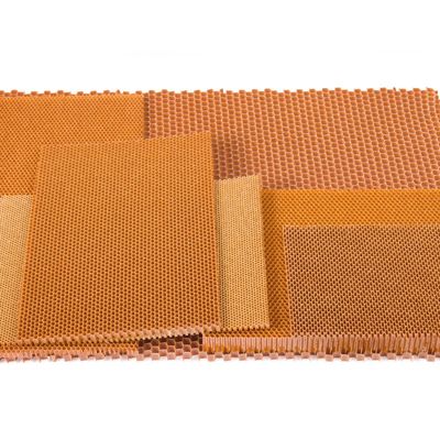 Domestik Nomex Honeycomb Material Kekuatan tinggi Berat Ringan