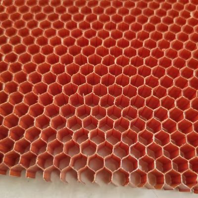 Isolasi Suara Aramid Honeycomb Core 400x400mm Untuk Transportasi Kereta Api