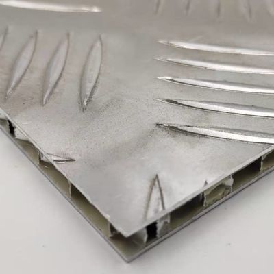 Subway Floor Honeycomb Aluminium Plate 1000x500mm Anti Skid