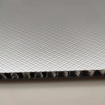 Bangunan Kantor Aluminium Honeycomb Boards Lapisan PVDF 1300x2450mm