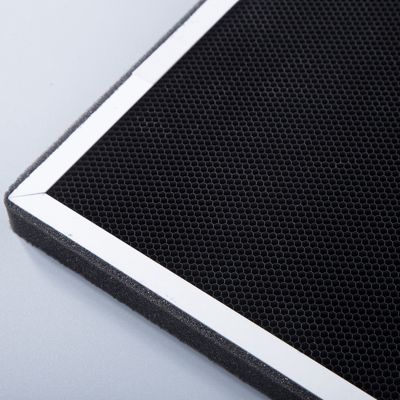 Aluminium Aktif Karbon Filter Honeycomb 500x500mm Ultra kecil panjang sisi