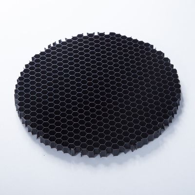 Black Aluminium Honeycomb Louver 200mm Super Besar Diameter