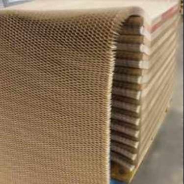 Strip Unfolded Kontinuous Kraft Paper Honeycomb 600x2000mm 25mm Sel Szie
