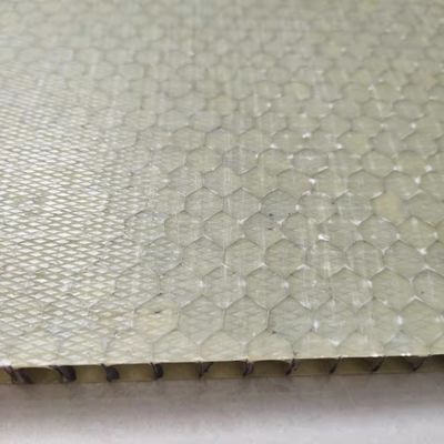Mudah Bersih Karbon Serat Honeycomb Sheet 32mm Untuk Trailer Dan Van Panel