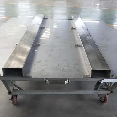 1300x2400mm Meja Kerja Honeycomb Kinerja kompresi lentur tinggi