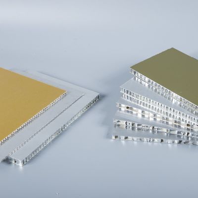 Panel langit-langit berlapis aluminium honeycomb PE