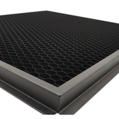 Aluminium Honeycomb Core Louver Disesuaikan Berbagai Diameter