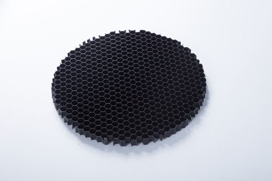 Aluminium Honeycomb Core Louver Disesuaikan Berbagai Diameter