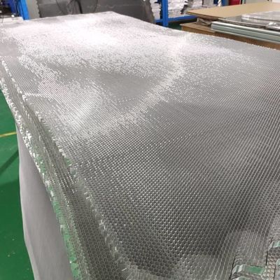 Ukuran Besar Perforated Aluminium Honeycomb Core Hexagonal Untuk Industri Bangunan