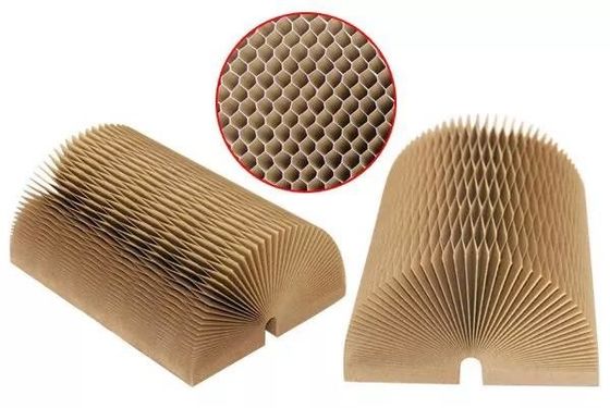 OEM ODM Paper Honeycomb Core Untuk Pintu Dengan Ukuran Sel 20mm