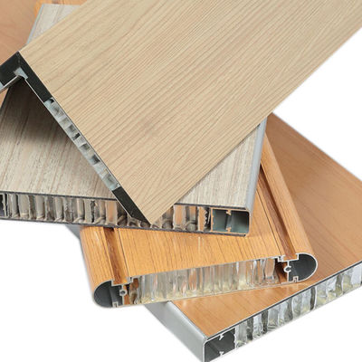 Kapal Kereta Api HPL Aluminium Honeycomb Panel Ukuran Standar 1220x2440mm
