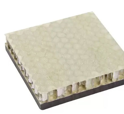 Panel Honeycomb Aluminium Serat Kaca Untuk Komposit Batu Atas Dan Bawah